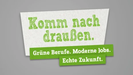 Grüne Berufe Grüne Berufe in Sachsen: Komm nach draußen!